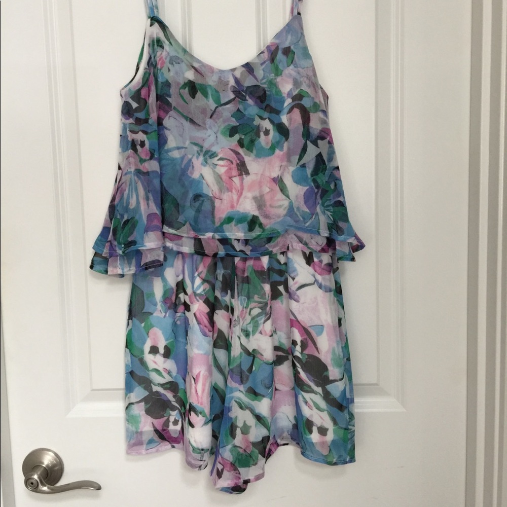 Blue Print Romper. - Picture 2 of 5